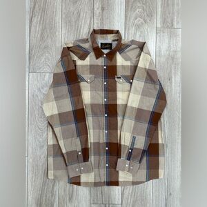 Howler Brothers Plaid Snap Shirt XXL